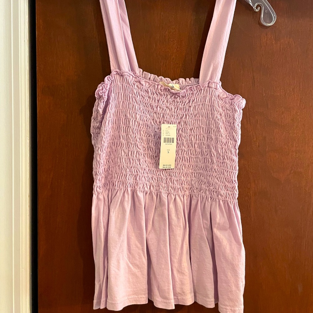 Lilac summer tank from Anthropologie